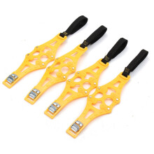 (Yellow) 4Pcs/set Truck Car Snow Wheel TPU Chains Tire Anti Skid Belt
