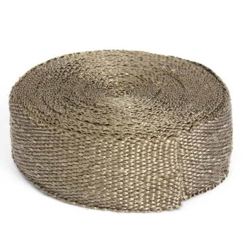 5cmX15m Exhaust Manifold Header Down Pipe Heat Wrap High Temp 1800F 1