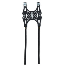 (Black) Black/Yellow TPU Non-slip Snow Chain Anti-skid Steel Plate Plus Gear High-grade Exterior Protection