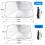 (S) Car Sun Shade Protector Parasol Auto Front Window Sunshade Covers Accessories 5