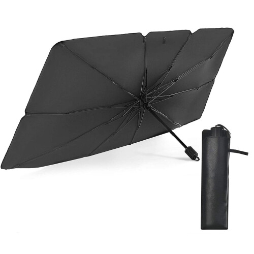 (1 Set - L Size) Car Front Windshield Sun Shade Umbrella Heat Foldable Cover Scereen Protector 1