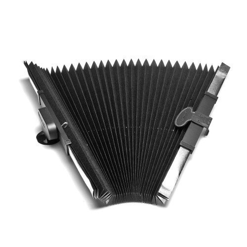 (80cm Double Line) Car Retractable Windshield Sunshade Curtain Visor Folding Auto Block Cover Front Window 1