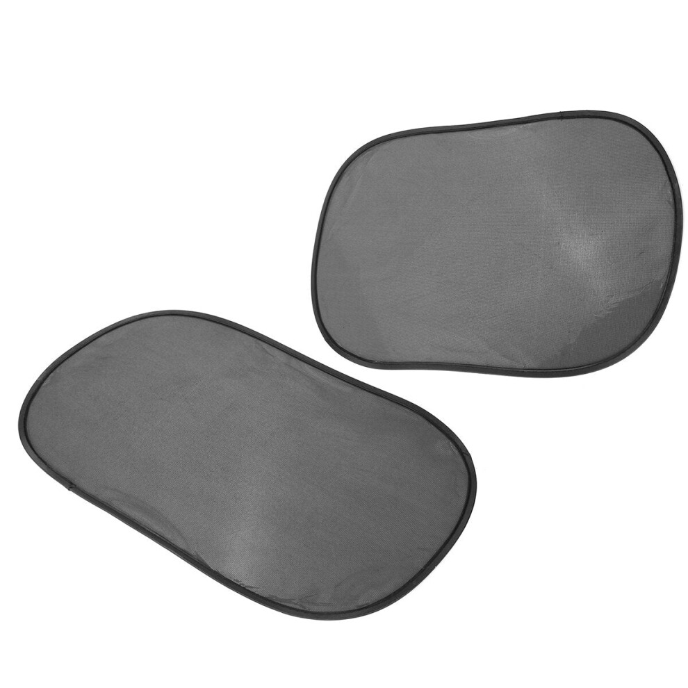 (44x36cm) 2PCS Car Window Shade Static Cling Sunshade UV Protection Sun Visor Shield