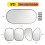 (Mesh Fabric - 5 Pcs) Sun Shade Visor Folding Windshield Block Cover Protector for Car Front Window 10