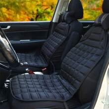 Polyester Car Front Seat Heated Cushion Seat Warmer Winter Household Cover Electric Mat 12V 30W