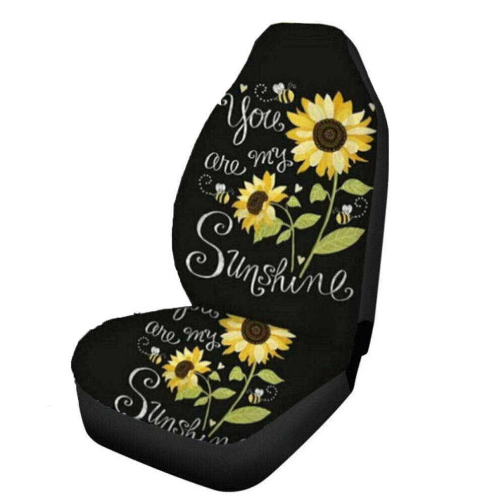 (4) Universal Car Seat Front Seat Cover Chair Full Protector Breathable Comfortable 1138392339411