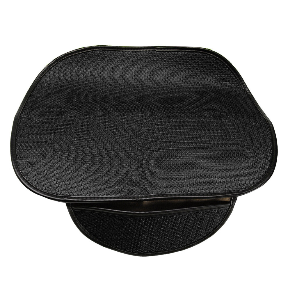 (Black) Front Ice Silk Multicolor Seat Cushion General Automobile Four Seasons Black 1138392355053