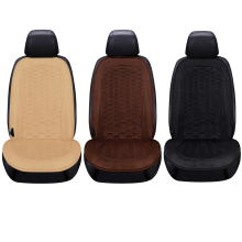 (Brown) 12V Car Electric Heated Front Seat Cover Pad Thermal Warmer Cushion Universal