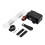 (Silver) Waterproof Motorcycle Handlebar Mirror Holder 3