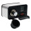 (Black) Waterproof Motorcycle Handlebar Mirror Holder 4