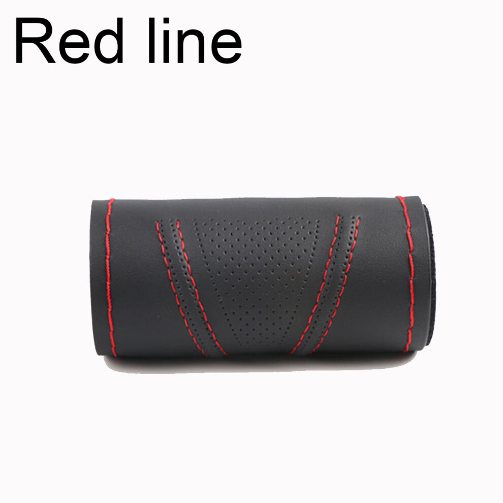 (36Cm) 36/38/40Cm Universal Anti-Slip Hand-Stitched Steering Wheel Cover Vehicle Auto 1138392342022