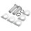 Motorcycle Foot Pedal Peg Mount Screw Kit 3
