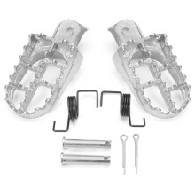Aluminum Foot Pegs For Motocross PW50 PW80 TTR90 TW200 Pit Dirt Bike