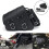 (Right) Universal Motorcycle Saddlebags Saddle Bag Black Leather 7