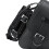 (Right) Universal Motorcycle Saddlebags Saddle Bag Black Leather 8
