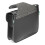 (Black) Pair PU Leather Motorcycle Side Tool Bag Luggage Saddlebags Universal 10