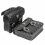 (Black) Pair PU Leather Motorcycle Side Tool Bag Luggage Saddlebags Universal 5