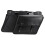 (Left) Motorcycle Saddlebags Tool Luggage Saddle Bag Black PU Leather Universal 8