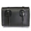 Motorcycle Saddle Leather Bag Storage Tool Pouch Black 5