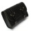 Motorcycle Saddle Leather Bag Storage Tool Pouch Black 4