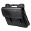 (Left) Motorcycle Saddlebags Tool Luggage Saddle Bag Black PU Leather Universal 11