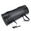 Motorcycle PU Leather Black Tool Bag Front Fork Handlebar Saddlebags Roll Barrel Style 6