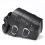 (Right) Left/Right Side Universal Motorcycle Saddlebags PU Leather Waterproof Black 1