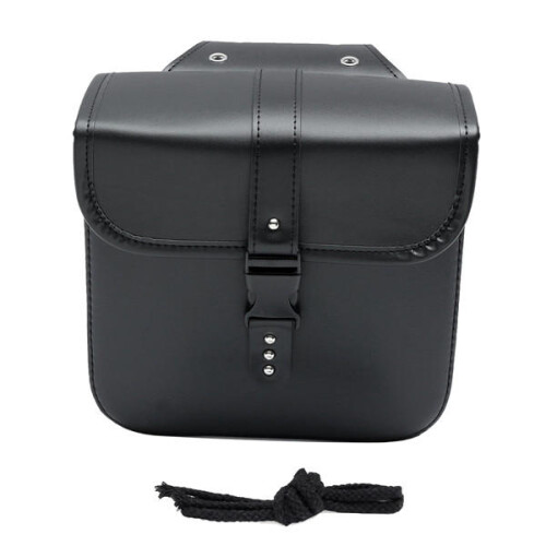 A Pair Motorcycle Saddle Bag Bike Side Storage Fork Tool Pouch 1
