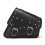 (Left) Left/Right Side Universal Motorcycle Saddlebag Storage Tool Bag W/ Bottle Holder 8