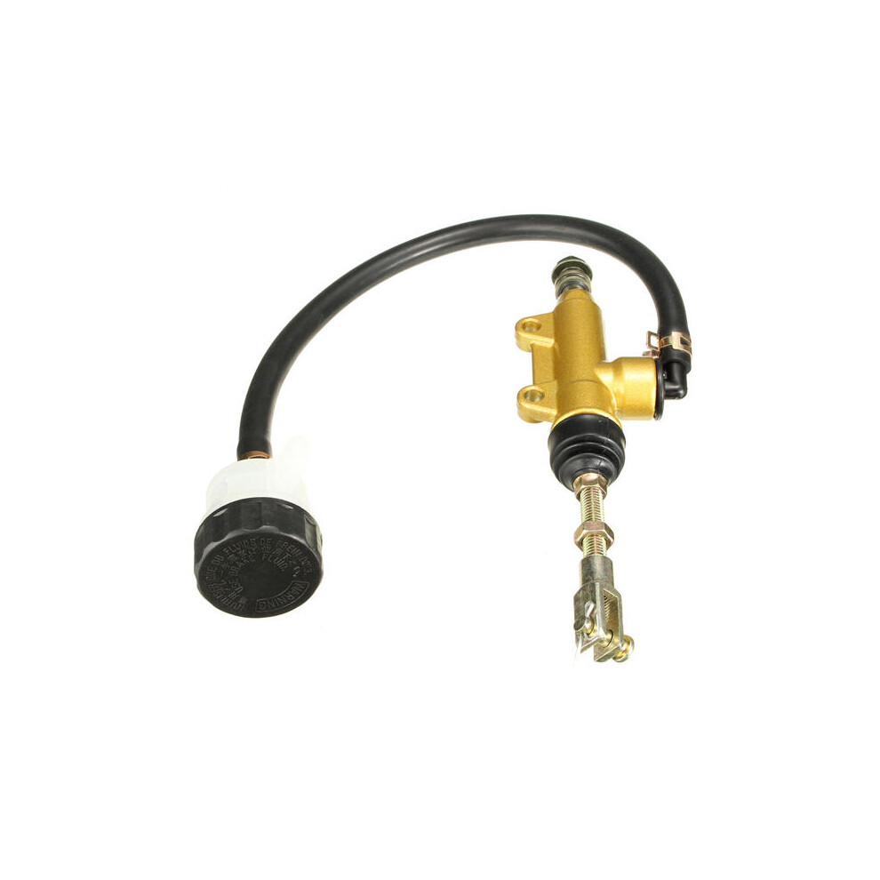 Rear Foot Brake Hydraulic Master Cylinder Motorcycle Sport Dirt Bike Atv Gold 8727971660881