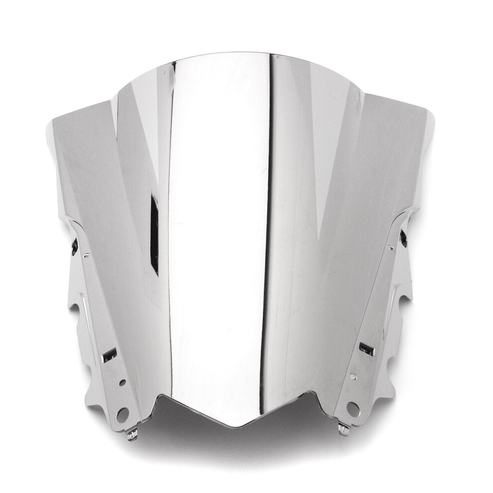 (Silver) Abs Windshield Windscreen Double Bubble Silver 8727971665633