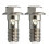 10mm x1.25 Chrome Banjo Bolt Brake Caliper Master Cylinder Fitting 8