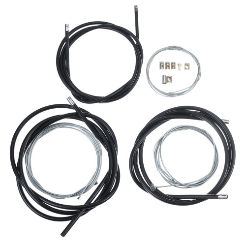 Motorcycle Clutch Brake Throttle Cable Accessories Kit Universal 1