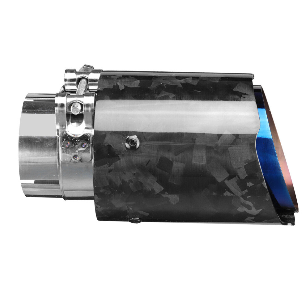 63Mm-89Mm Universal Air Vent Gas Outlet Glossy Forged Carbon Fiber Exhaust Pipes Modified Tail Throat 9078193208825