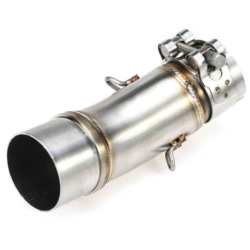 Motorcycle Mid Exhaust Middle Muffler Pipe Link Without Exhaust Slip-On Escape For Kawasaki Ninja400 Ninja 400 Z400 2018 2019 6093316932817