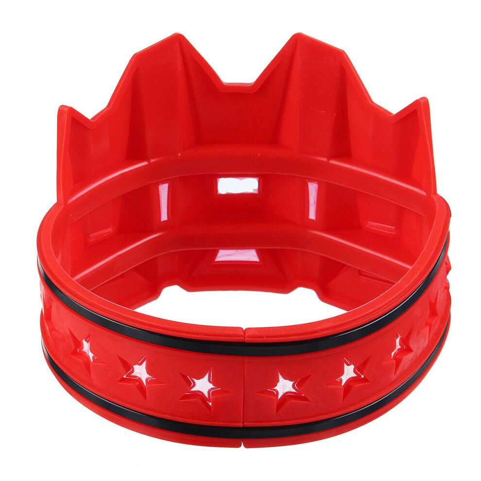 (Red) Motorcycle Exhaust Muffler Tail Pipe Guard Protective Cover For Honda/Suzuki/Kawasaki Off Road Dirt Pit Bike