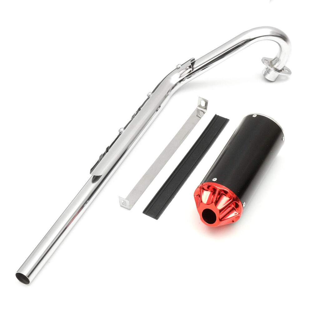 Motorcycle Exhaust Pipe Muffler System Pit Dirt Bike 6093316935672