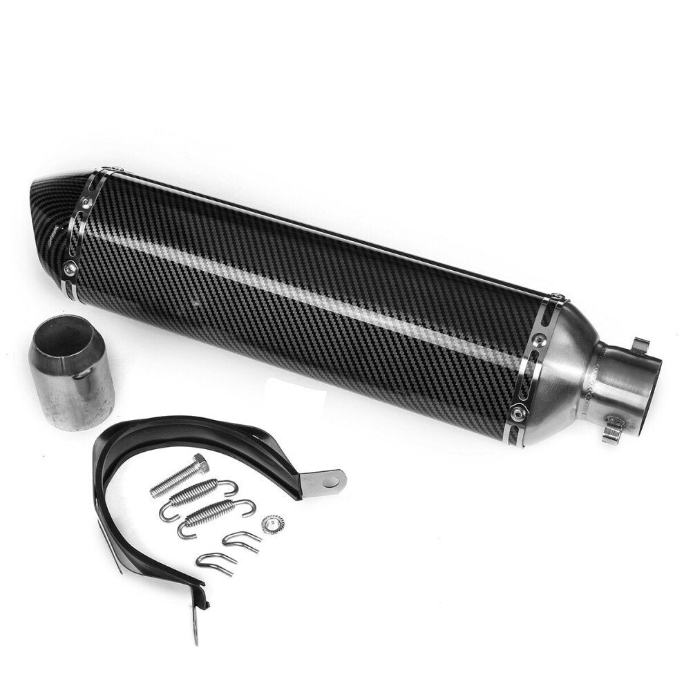 470Mm 38-51Mm Motorcycle Dirt Bike Atv Exhaust Muffler Pipe Silencer Universal 6093316939915
