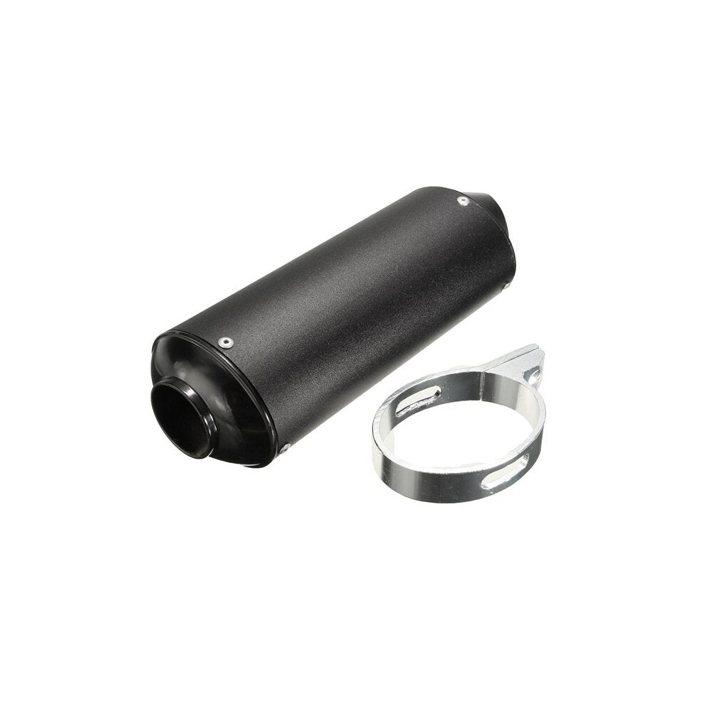 (Black) 38Mm Motorcycle Exhaust Muffler Tip Pipe For 125 150 160Cc Dirt Pit Bike Atv Black 6093316939342
