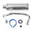 Scooter Performance Exhaust Muffler Stainless Pipe 88*300mm 1