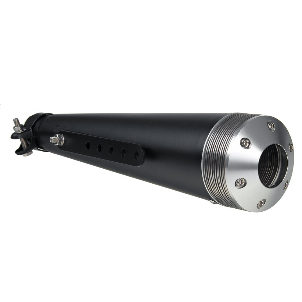 (#3) 38/40/43Mm Motorcycle Muffler Exhaust Silencer Pipe Retro For Cafe Racer Bobber Custom Atv 6093316939311