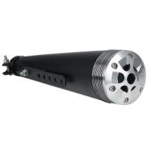 (#4) 38/40/43MM Motorcycle Muffler Exhaust Silencer Pipe Retro For Cafe Racer Bobber Custom ATV