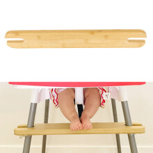 Fit For Antilop Adjustable Height Solid Bamboo Highchair Footrest