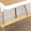 Fit For Antilop Adjustable Height Solid Bamboo Highchair Footrest 4