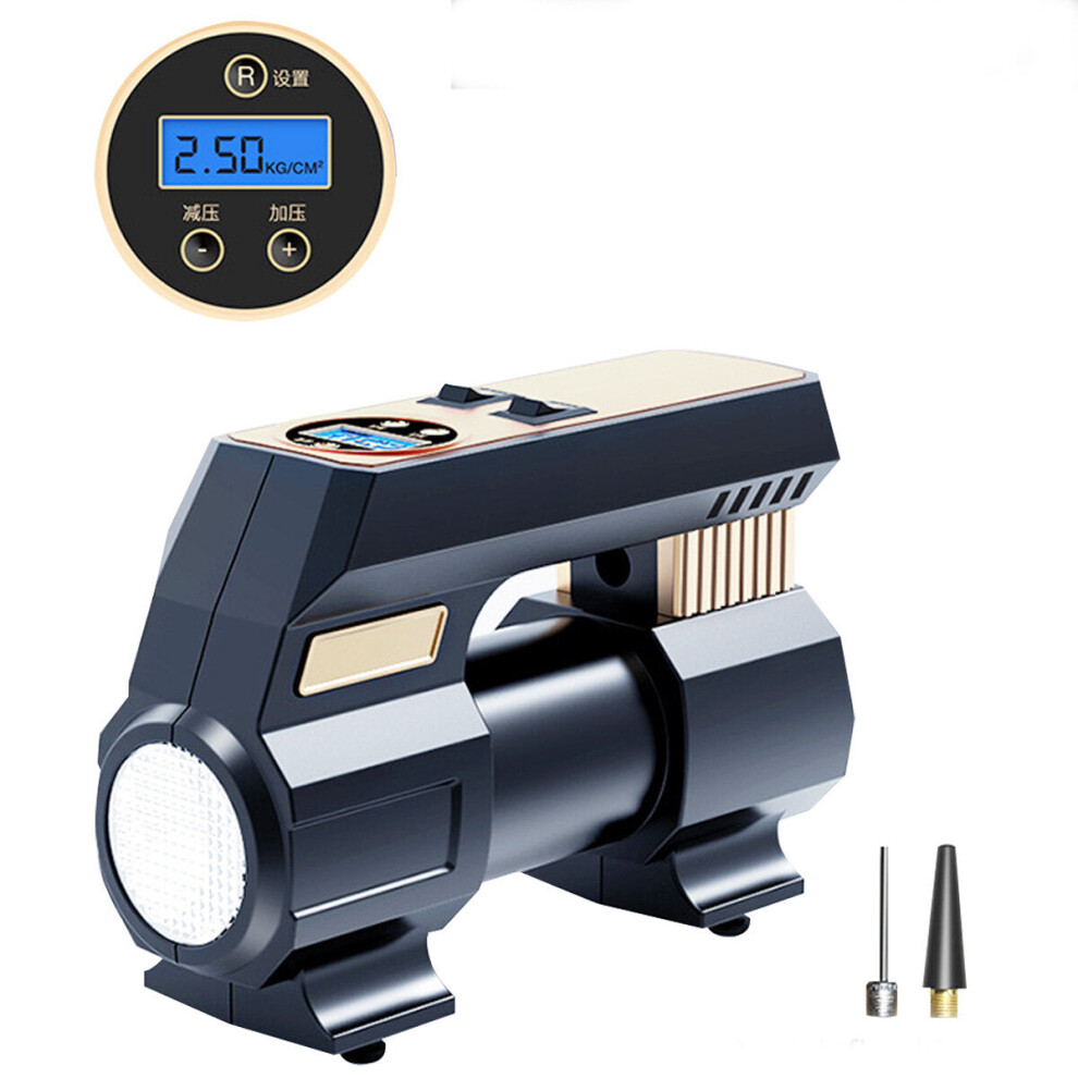 (Digital Display) 12V 200Psi Automatic Tire Inflator Electric Car Air Pump Compressor Portable Digital 4250937593908