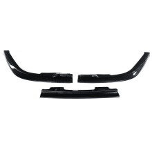 Front Bumper Lip Spoiler For Subaru Impreza WRX Sti S204 2006-2007 Carbon Fiber Look Splitter Cover Trim Body Kit 3PCS