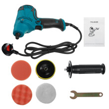 (Advanced Version, UK Plug) 600W 5 Inch Car Polisher 6 Speed Regulated Multifunctional Electric Polishing Repair Tool