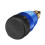 (Red) Type-C USB Car Charger Waterproof General Quick USB Charger Socket Charger Blue Light 4