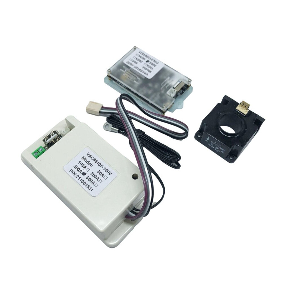(100V/500A) 2.4 inch Color Screen Wireless Voltage and Current Meter Temperature Capacity Coulomb Counter Battery Management Communication-image-OPC-PFXHYYW-NEW