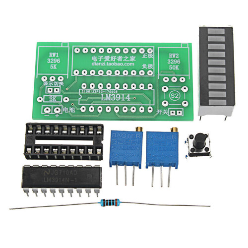 LED Power Indicator Kit DIY Battery Tester Module For 2.4-20V Battery 2